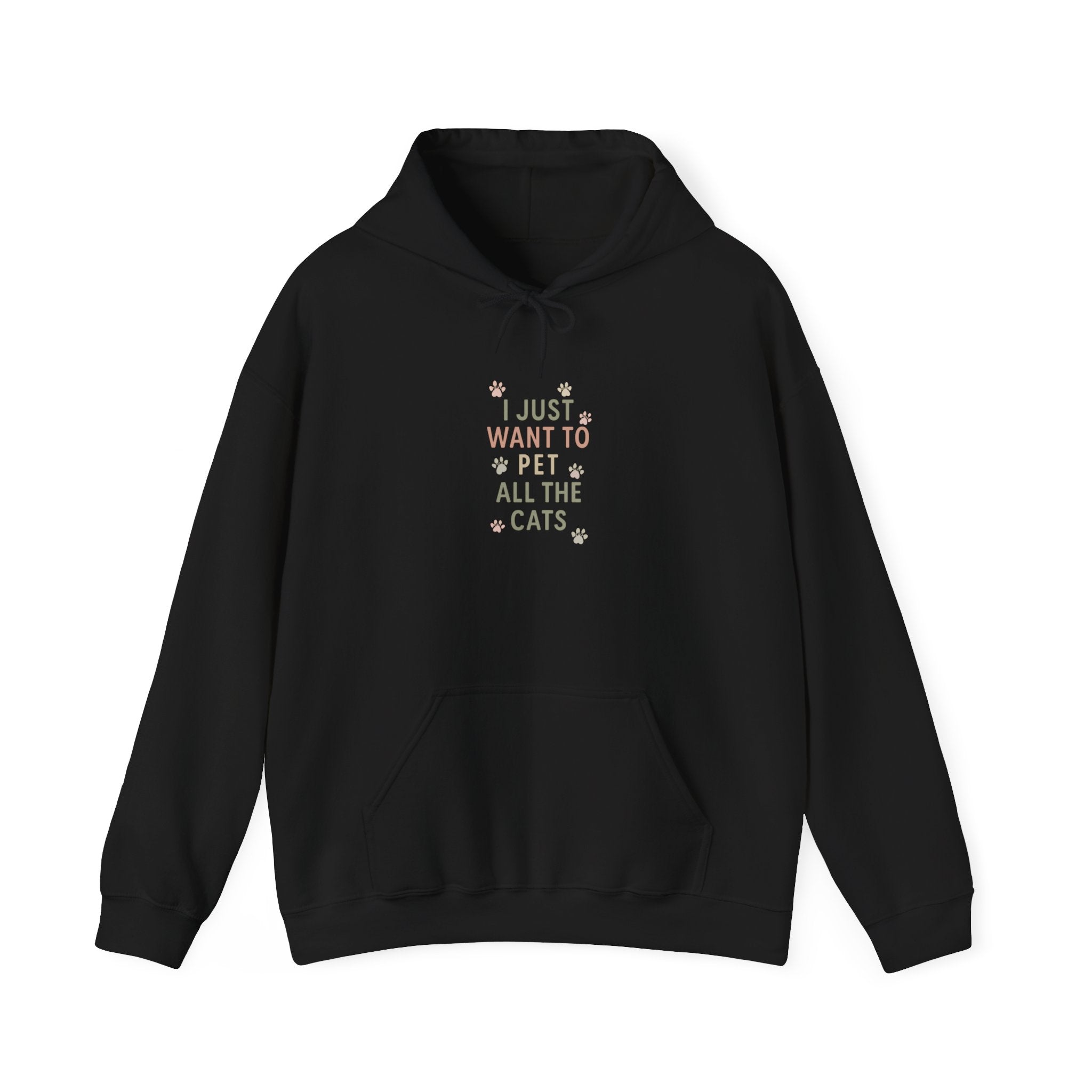 "I Just Want to Pet All the Cats" Hoodie