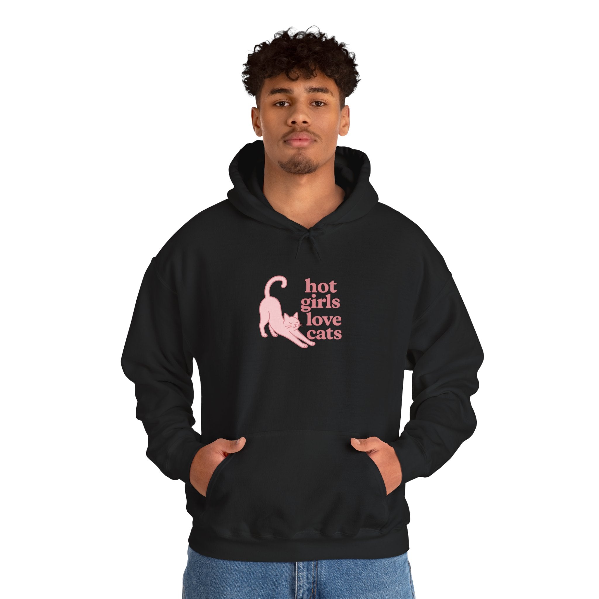 Hot Girls Love Cats Hoodie