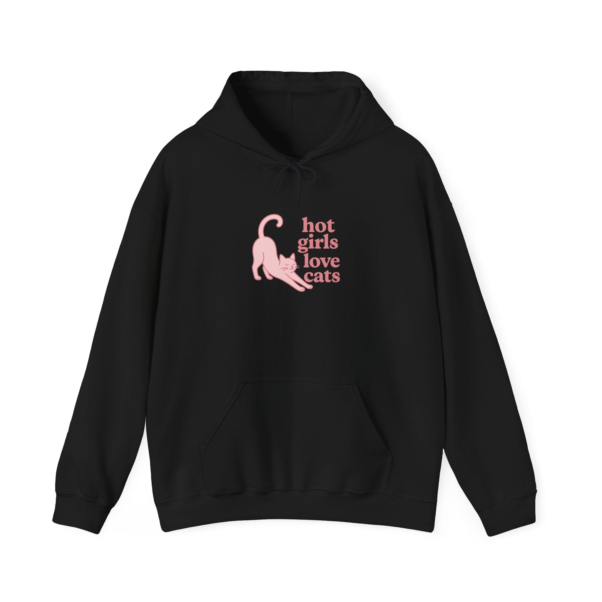 Hot Girls Love Cats Hoodie