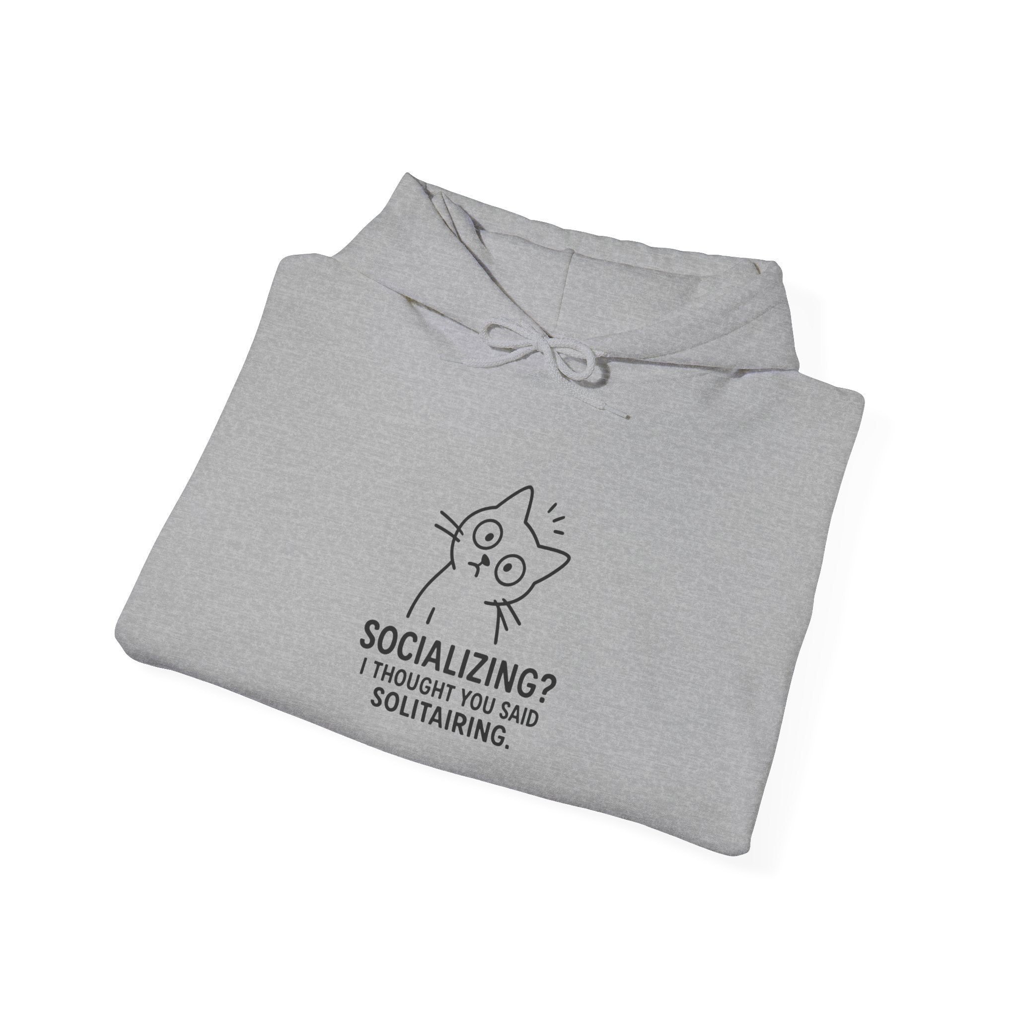 “Socializing? I Thought You Said Solitary-ing” Cute Introvert Star Graphic