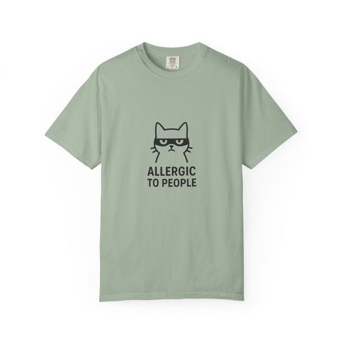 "Allergic to People" Cat Graphic Tee