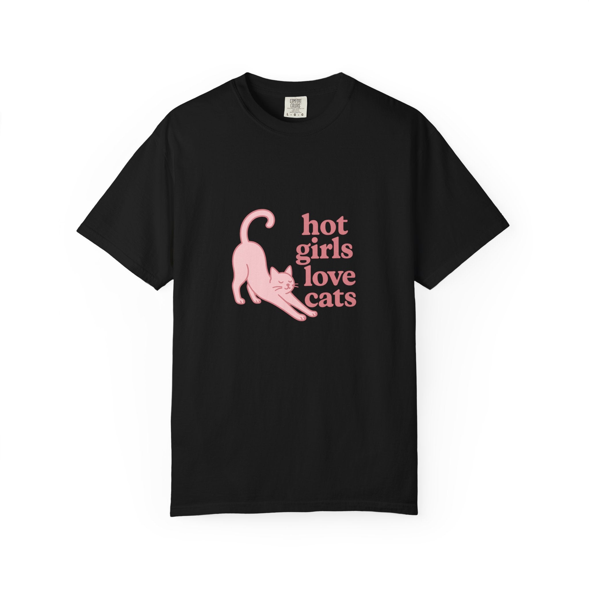 Hot Girls Love Cats T-Shirt