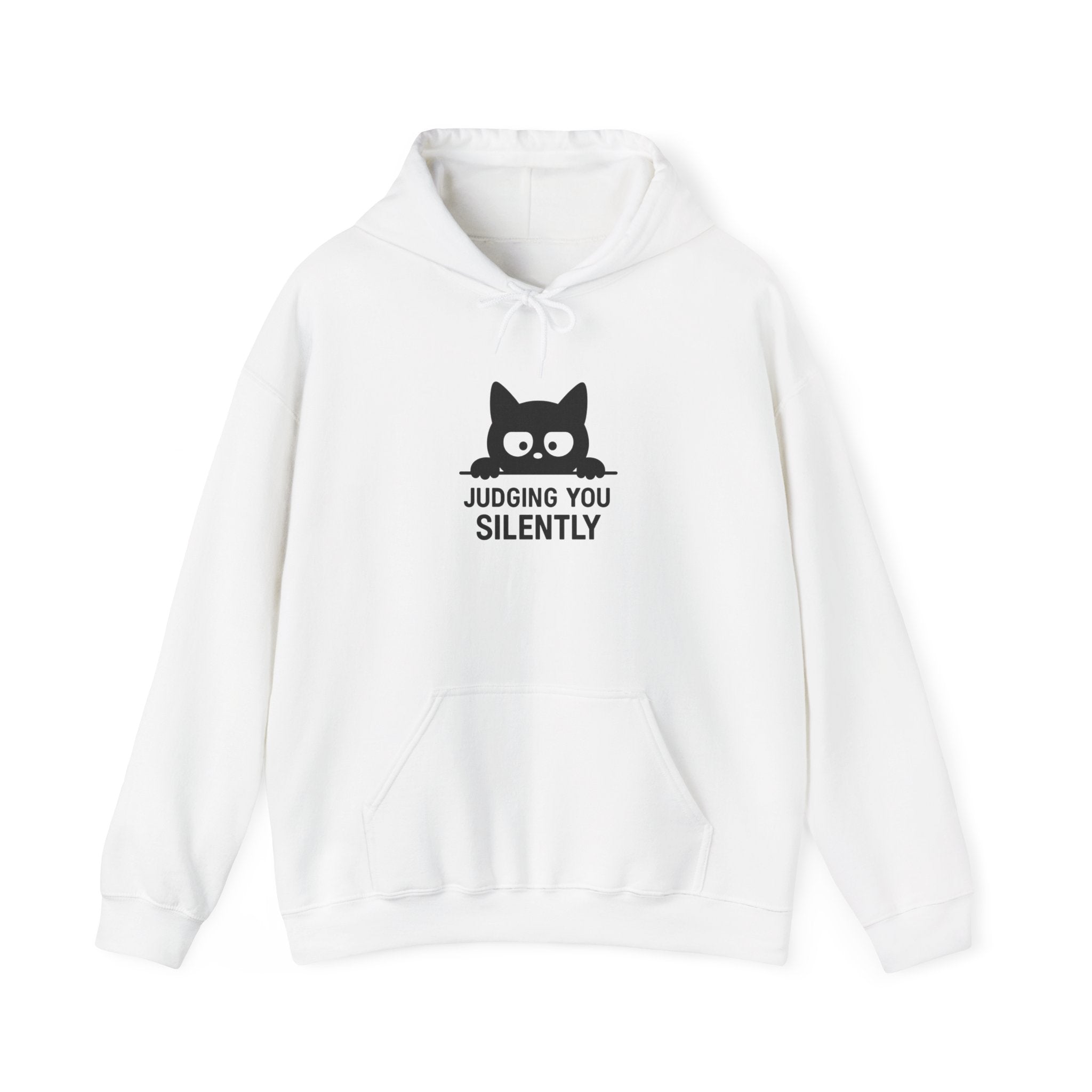 Judging You Silently Cat Hoodie