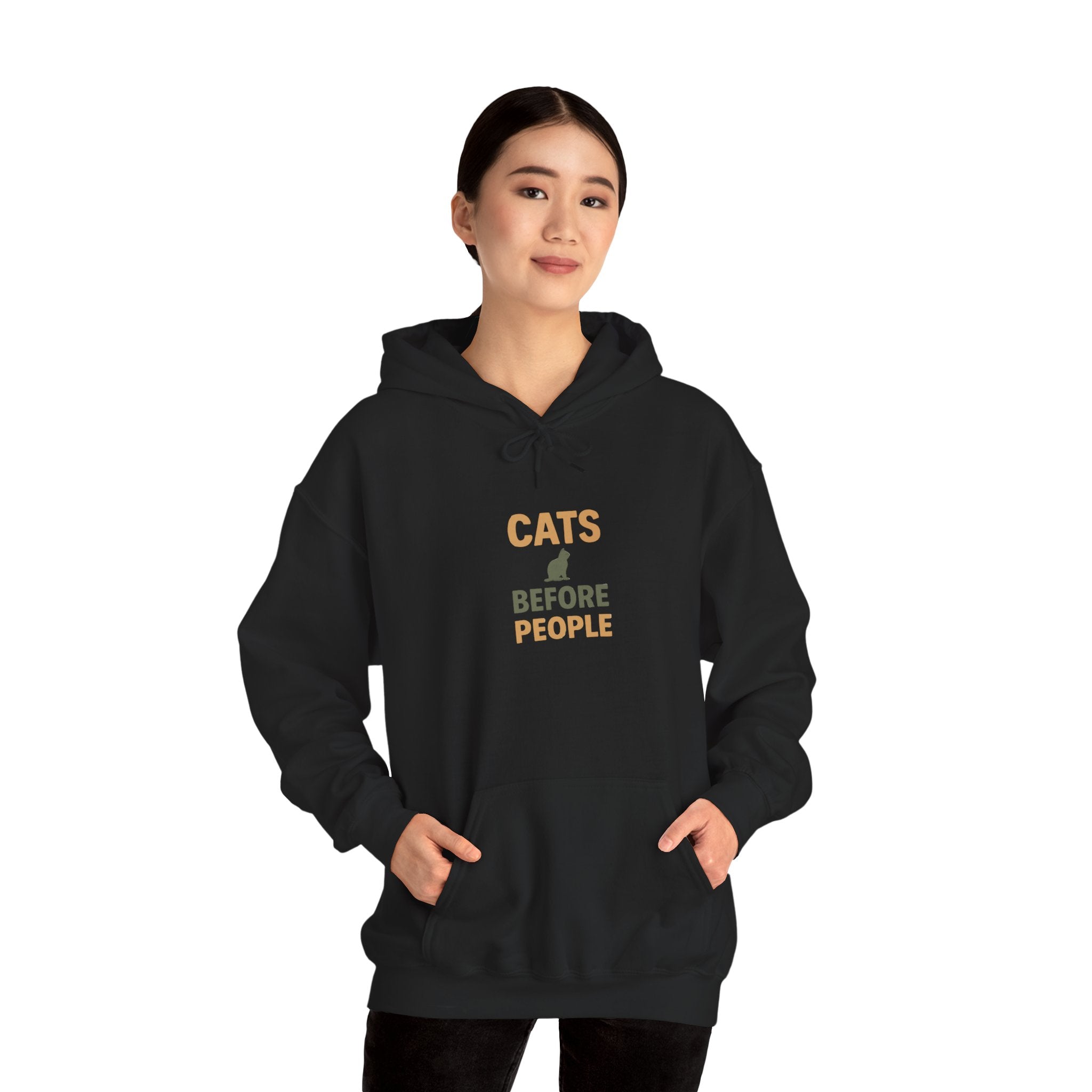 Cats Before People Hoodie