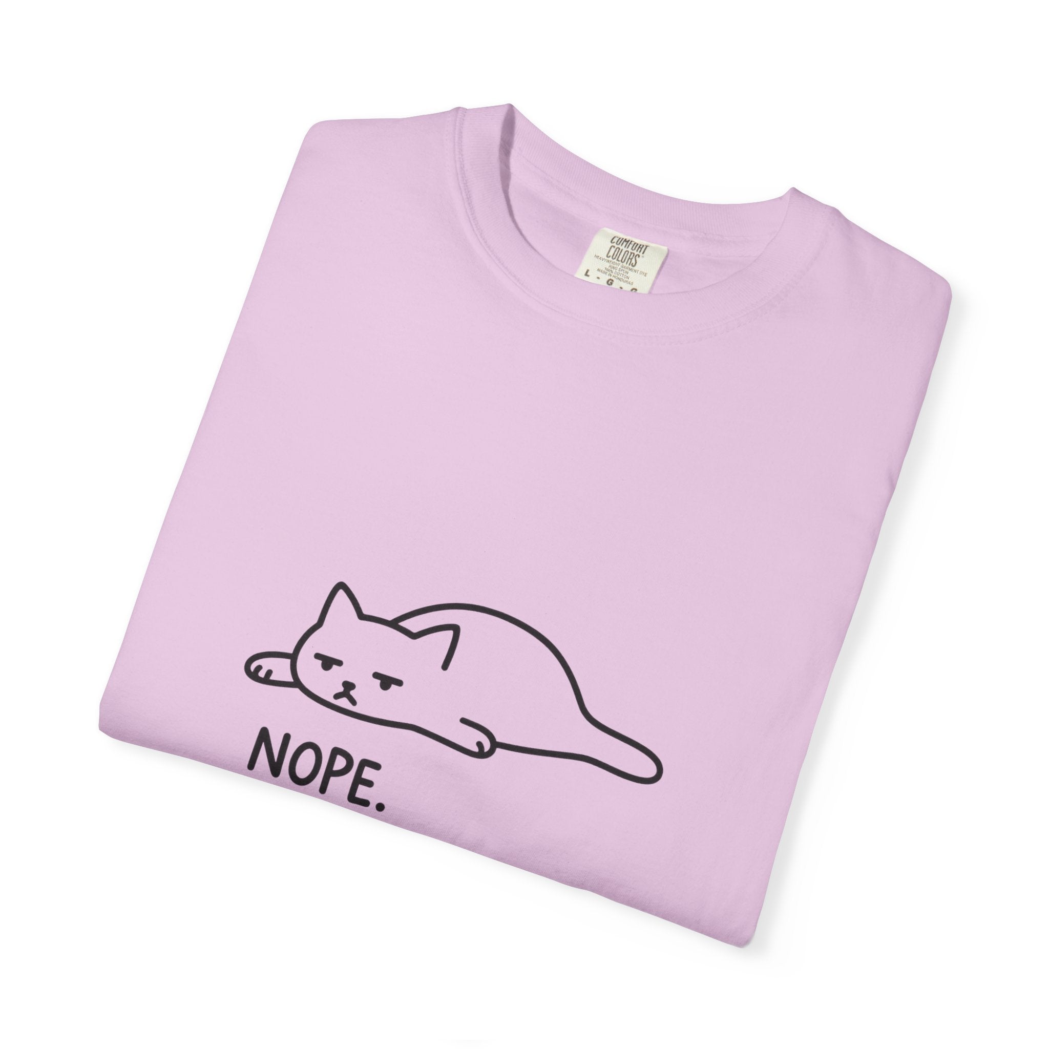 Nope Not Today Cat T-Shirt