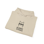 Allergic To People Cat Hoodie