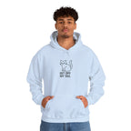 "Get Off My Tail" Funny Cat Graphic Hoodie