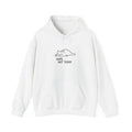 "Nope. Not Today." Minimal Lazy Cat Hoodie