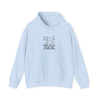 "Sorry I’m Late, My Cat Was Sitting On Me" Funny Cat Lover Hoodie