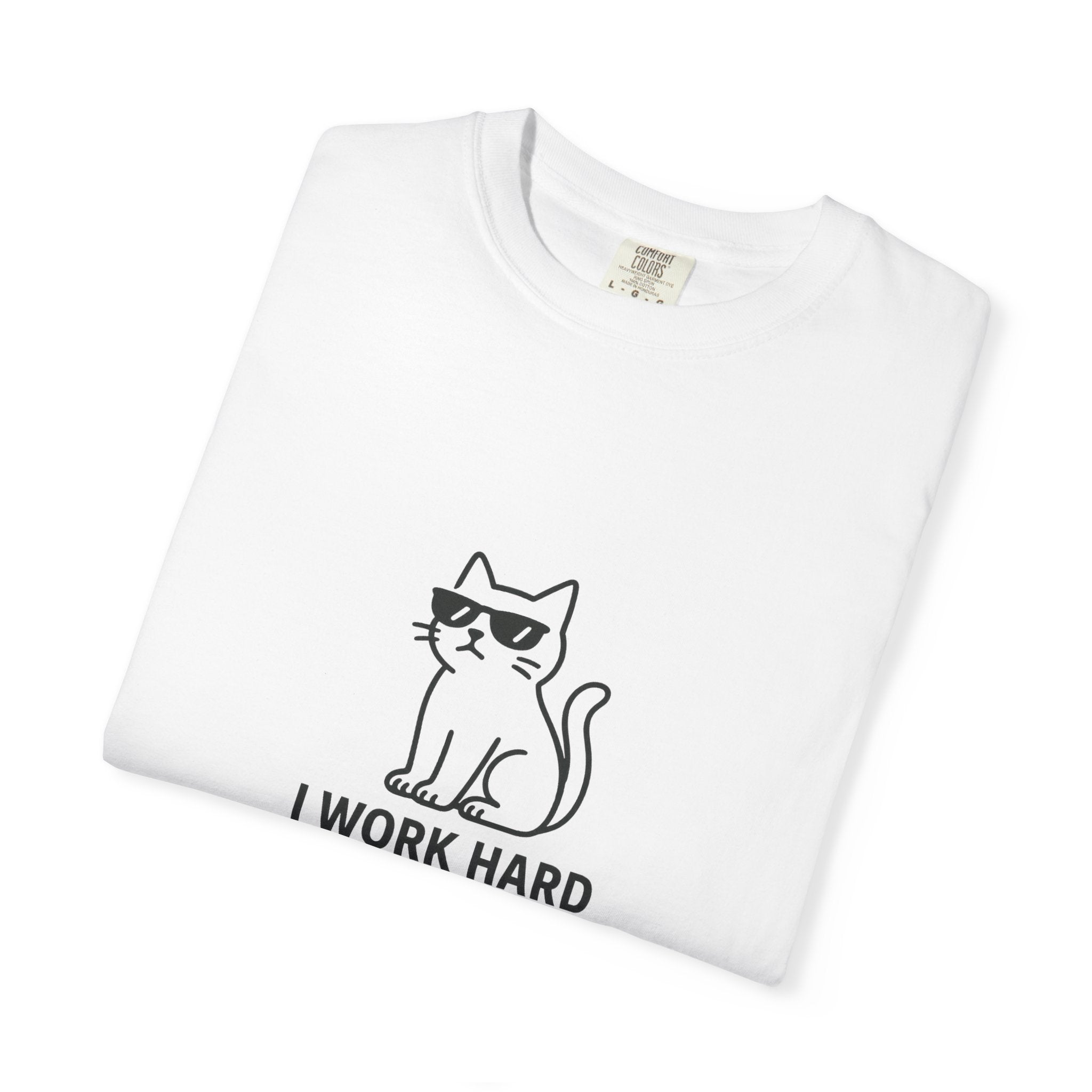 “I Work Hard So My Cat Can Have A Better Life” Graphic Tee