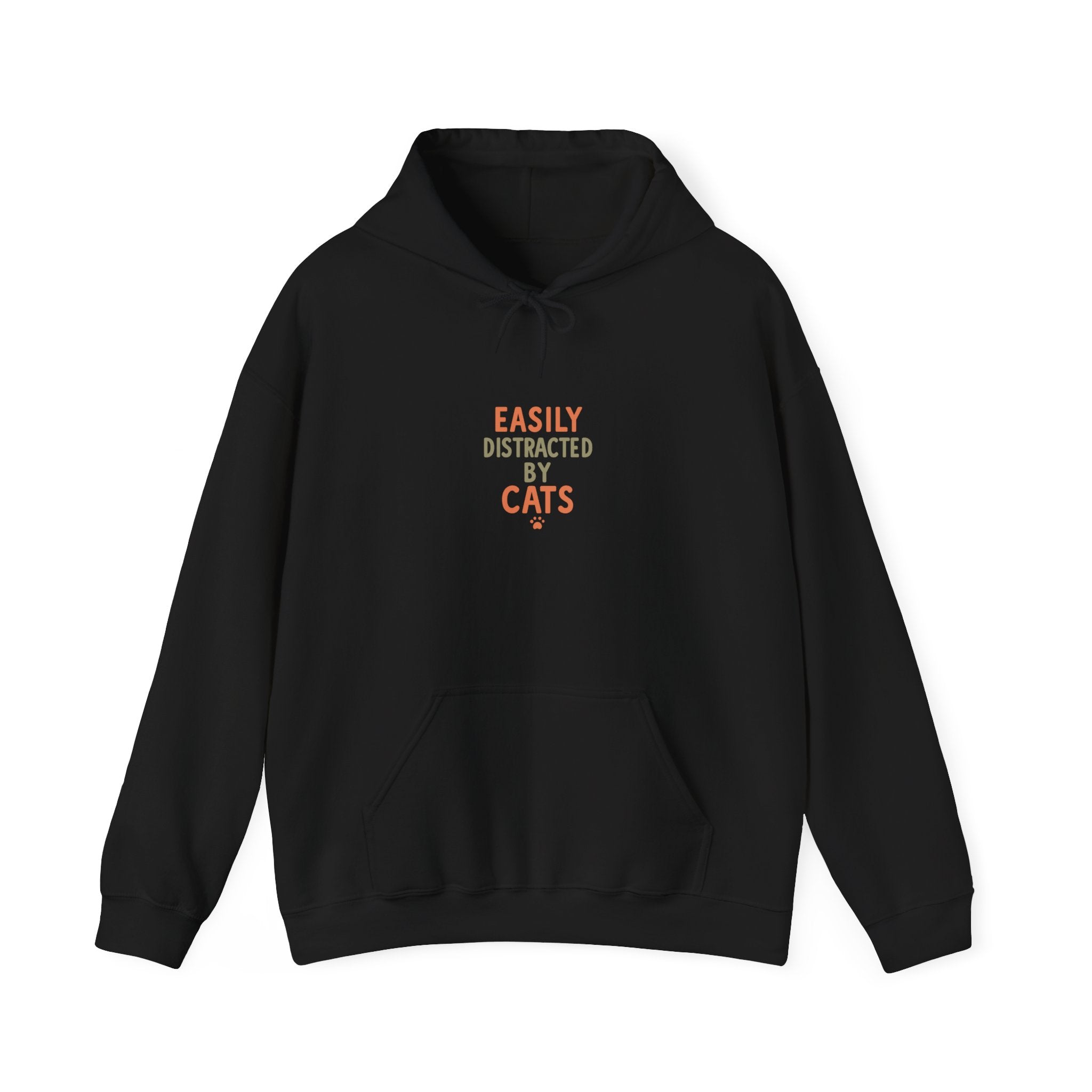 Easily Distracted by Cats Hoodie
