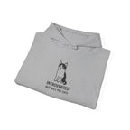 "Introverted But Will Pet Cats" Graphic Hoodie