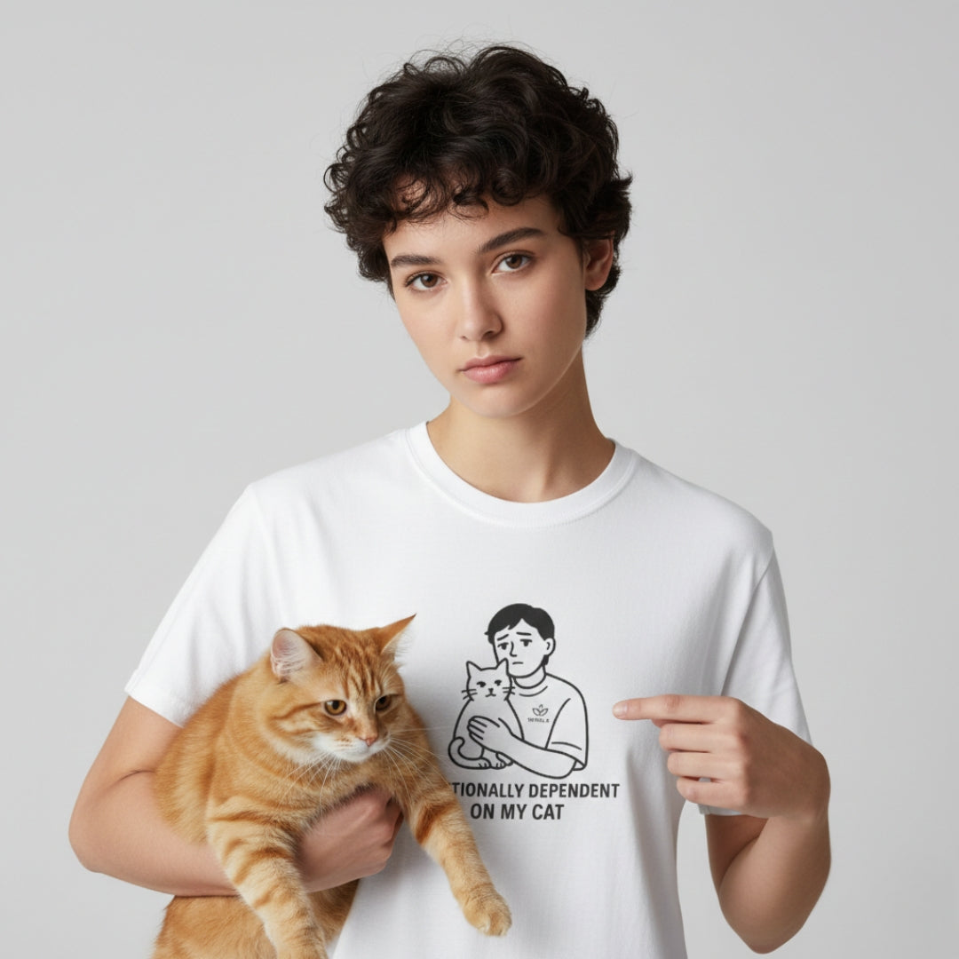 Emotionally Dependent On My Cat T-Shirt
