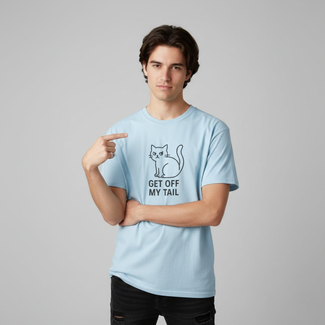 Get Off My Tail Cat T-Shirt