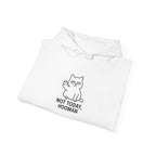 "Not Today, Hooman" Cute Cat Graphic Hoodie