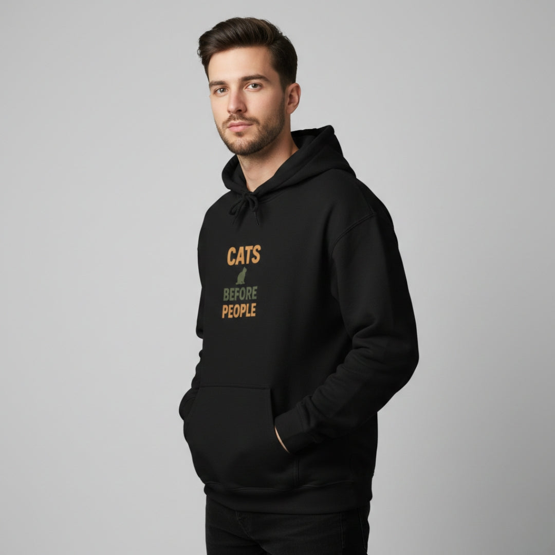 Cats Before People Hoodie