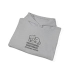 Professional Overthinker Cat Hoodie