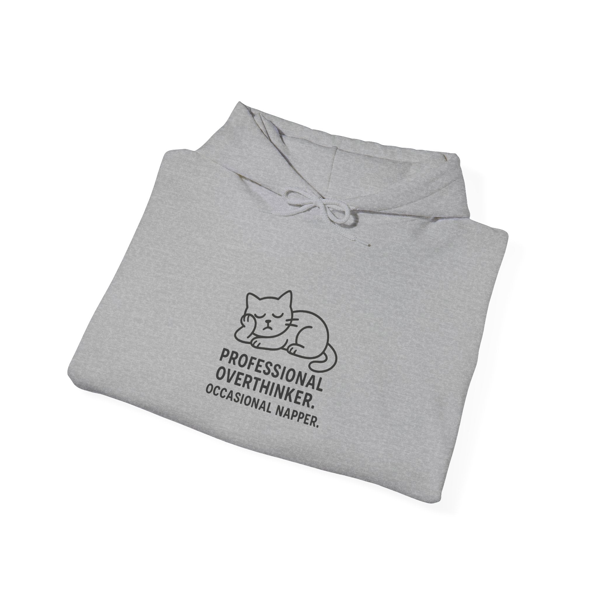 Professional Overthinker Cat Hoodie