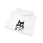 Judging You Silently Cat Hoodie