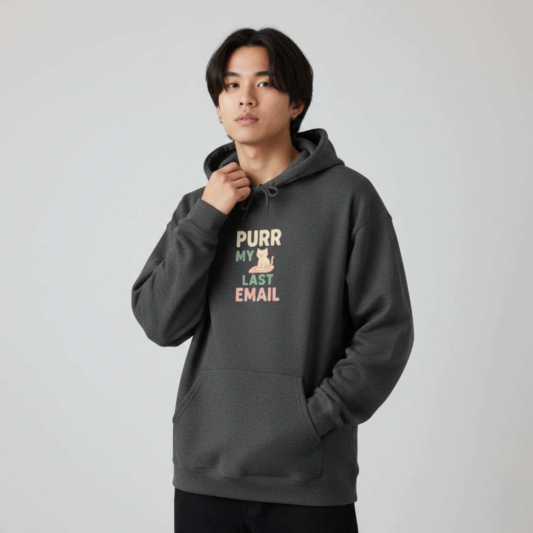 Purr My Last Email Hoodie