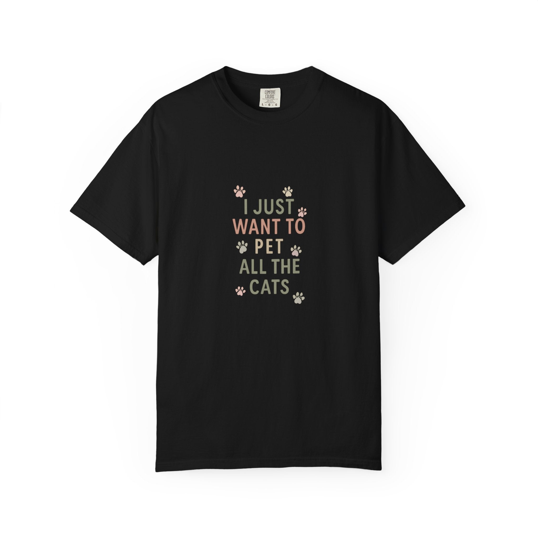 I Just Want to Pet All the Cats T-Shirt