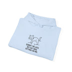 "Sorry I’m Late, My Cat Was Sitting On Me" Funny Cat Lover Hoodie