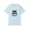 Judging You Silently Cat T-Shirt